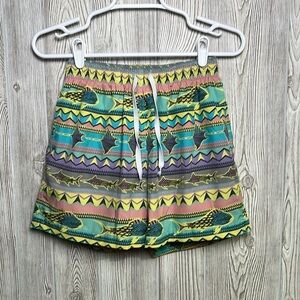 Men’s Chubbies Fish Print Swim Trunks Sz. Small